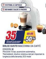 Gusto decò - Macchina Da Caffè EDG335.W