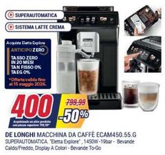 De Longhi - Macchina Da Caffè Ecam450.55.g