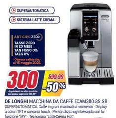 De Longhi - Macchina Da Caffè Ecam380.85.SB