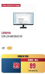 Lenovo - Lcd L24 68c2kac115
