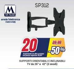 Munari - Supporti Orientabile Inclinabili