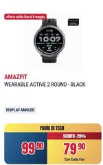 Amazfit - Wearable Active 2 Round Black