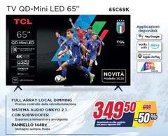 TCL - Tv Qd-Mini Led 65