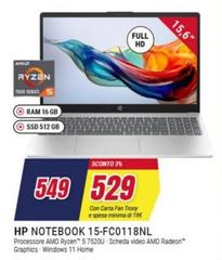 HP - Notebook 15-fc0118nl