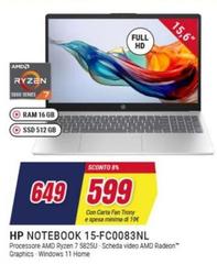 HP - Notebook 15-FC0083NL