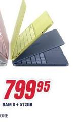 Ram 8 + 512gb