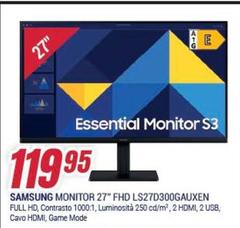Samsung - Monitor 27