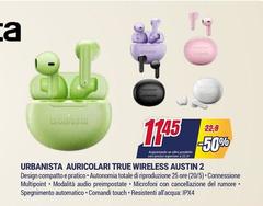 Urbanista - Auricolari True Wireless Austin 2