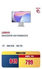 Lenovo - Ideacentre Aio Folm00221x
