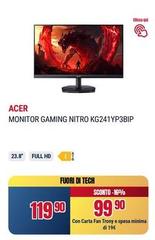 Acer - Monitor Gaming Nitro Kg241yp3bip