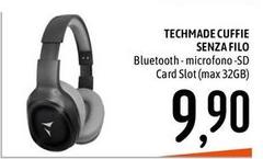 Techmade -  Cuffie Senza Filo