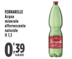 Ferrarelle - Acqua Minerale Effervescente Naturale