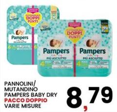 Pampers - Pannolini/Mutandino Baby Dry Pacco Doppio