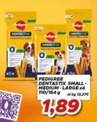 Pedigree - Dentastix Small Medium-Large X4