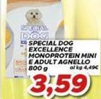 Special Dog -  Excellence Monoprotein Mini E Adult Agnello