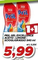 Pril - Gel Excellence Aceto-limone- Sciogligrasso