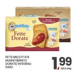 Mulino Bianco - Fette Biscottate Dorate/Integrali