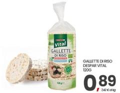Despar - Gallette Di Riso Vital