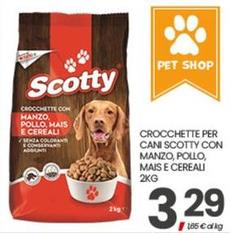 Scotty - Crocchette Per Cani  Con Manzo, Pollo, Mais E Cereali