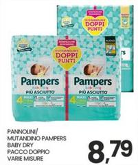 Pampers - Pannolini/Mutandino Baby Dry Pacco Doppio