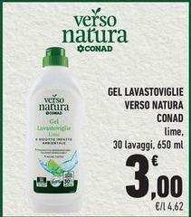 Conad - Gel Lavastoviglie Verso Natura