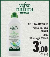 Conad - Gel Lavastoviglie Verso Natura