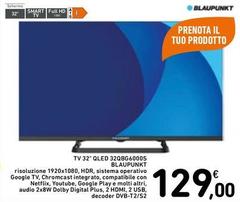 Blaupunkt - Tv 32 QLED 32QBG6000S