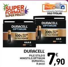 Duracell - Pile Stilo O Ministilo Optimum
