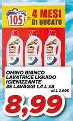 Omino Bianco -  Lavatrice Liquido Igienizzante