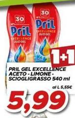 Pril - Gel Excellence Aceto-limone- Sciogligrasso