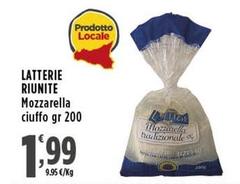 Riunite - Mozzarella Ciuffo