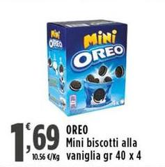 Oreo - Mini Biscotti Alla Vaniglia 