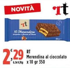 RT - Merendina Al Cioccolato 