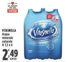Vitasnella - Acqua Minerale Naturale