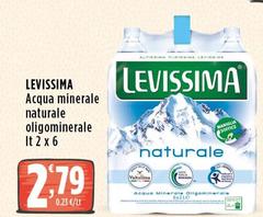 Levissima - Acqua Minerale Naturale Oligominerale