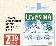 Levissima - Acqua Minerale Naturale Oligominerale