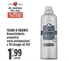 Tesori d’oriente - Ammorbidente Aromatico