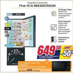 Samsung - Frigorifero Combinato F15t 75 AI RB53DG703CB01