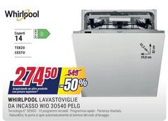 Whirlpool -  Lavastoviglie Da Incasso WIO 30540