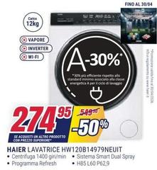 Haier - Lavatrice HW120B14979NEUIT