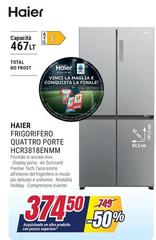 Haier - Frigorifero Quattro Porte HCR3818ENMM