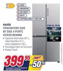 Haier - Frigorifero Side By Side 4 Porte HCR3818ENmmm