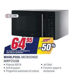 Whirlpool - Microonde MWP253SB