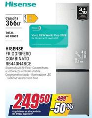 Hisense - Frigorifero Combinato RB400N4BCE