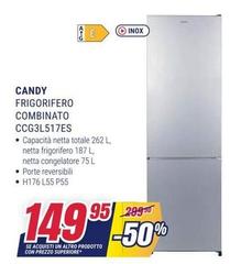 Candy - Frigorifero Combinato CCG3L517ES