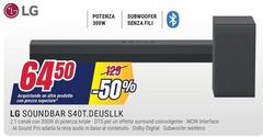 LG - Soundbar S40T.DEUSLLK
