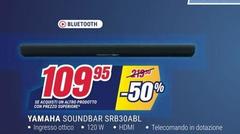 Yamaha - Soundbar SRB30ABL