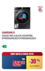 Samsung - Asciugatrice 9kg A Black AicoNTROL
