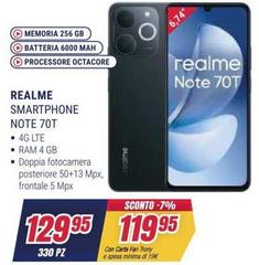 Realme - Smartphone Note 70t