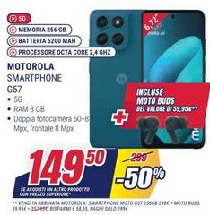 Motorola - Smartphone Android G57